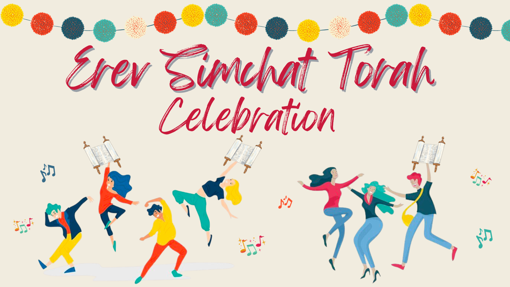 Erev Simchat Torah Celebration Temple Emanuel