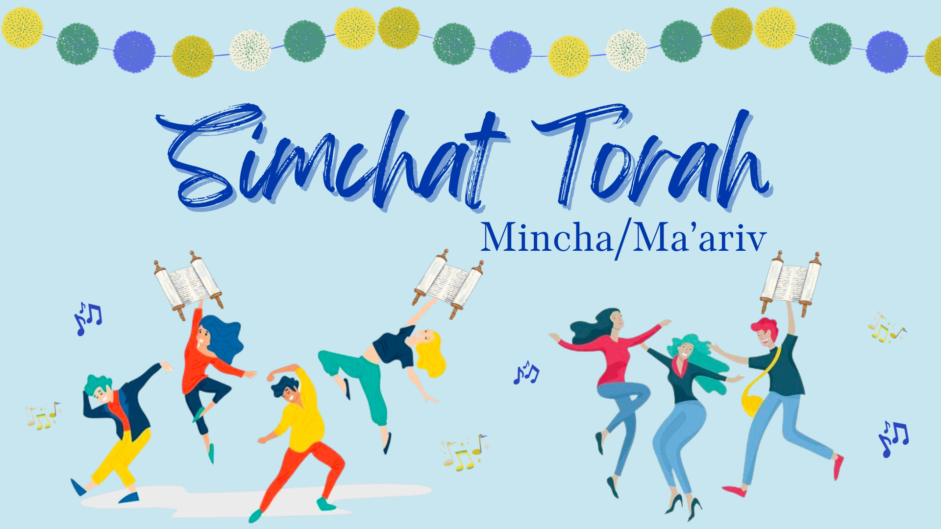 Simchat Torah Mincha/Ma'ariv Temple Emanuel